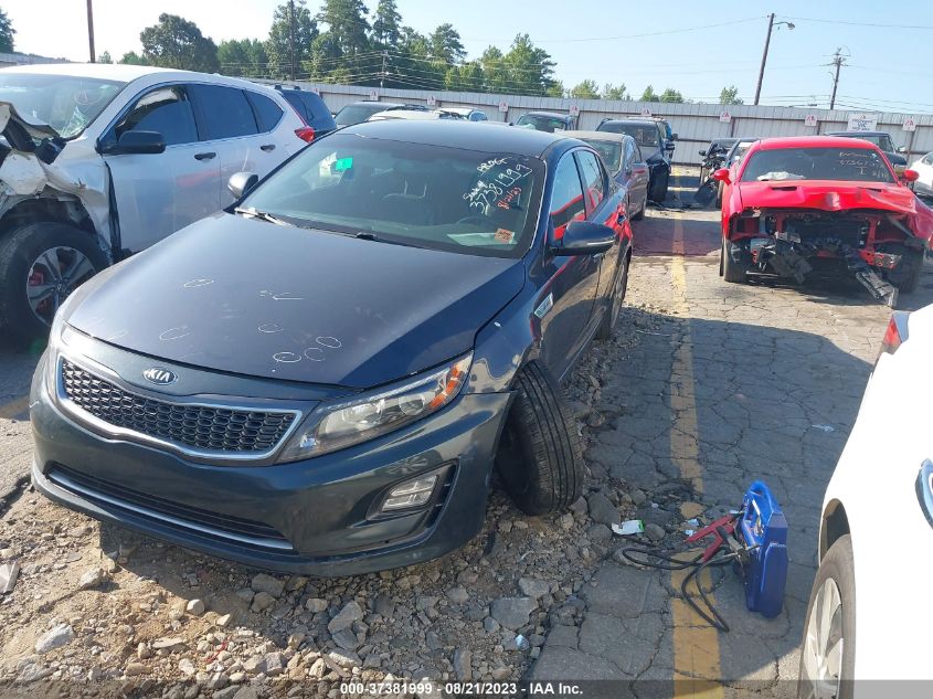 2014 KIA OPTIMA HYBRID EX - KNAGN4AD0E5065544