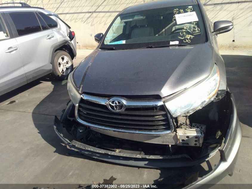 2015 TOYOTA HIGHLANDER LE/LE PLUS - 5TDZKRFH4FS113748