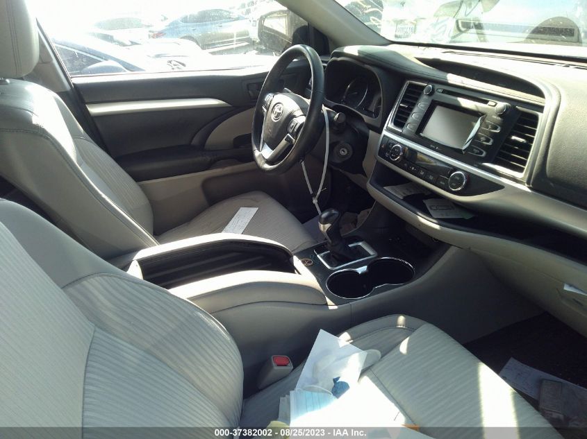 2015 TOYOTA HIGHLANDER LE/LE PLUS - 5TDZKRFH4FS113748