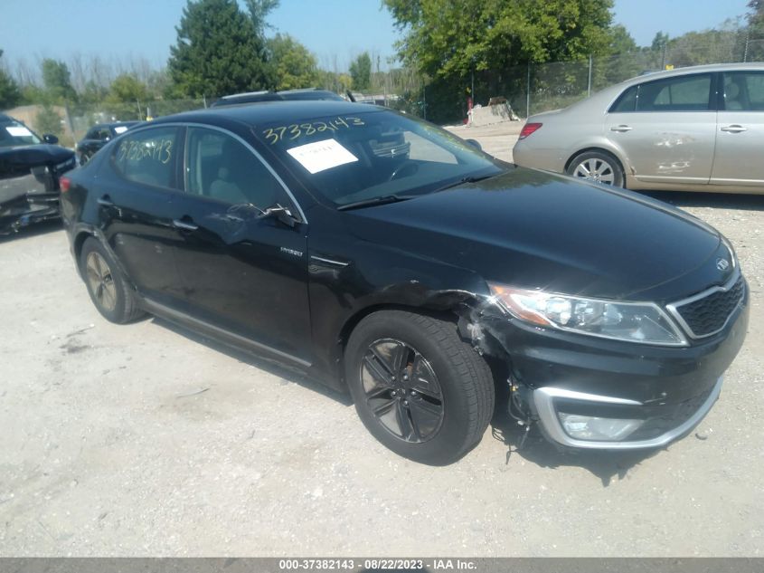 2013 KIA OPTIMA HYBRID LX - KNAGM4AD6D5038480