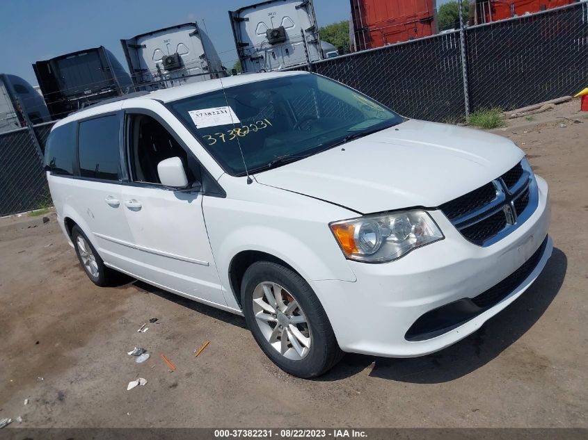 2014 DODGE GRAND CARAVAN SXT - 2C4RDGCG5ER181834