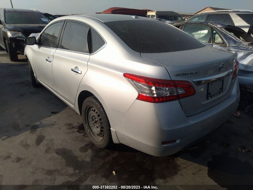 2015 NISSAN SENTRA S/SV/SR/SL - 3N1AB7AP6FL658018