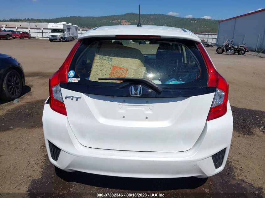 2016 HONDA FIT LX - JHMGK5H56GS008025