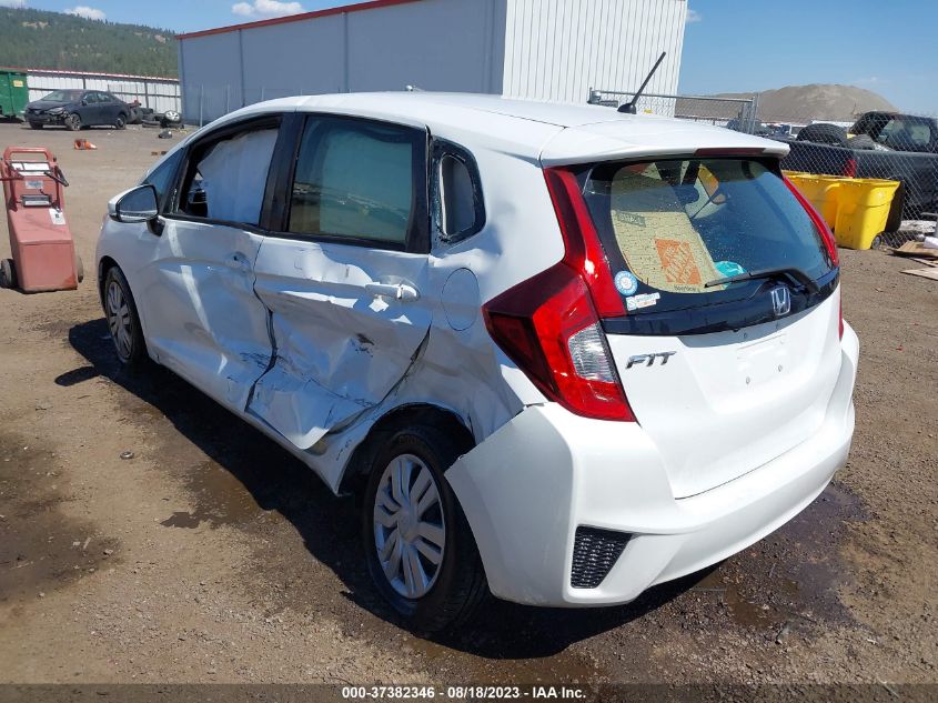 2016 HONDA FIT LX - JHMGK5H56GS008025