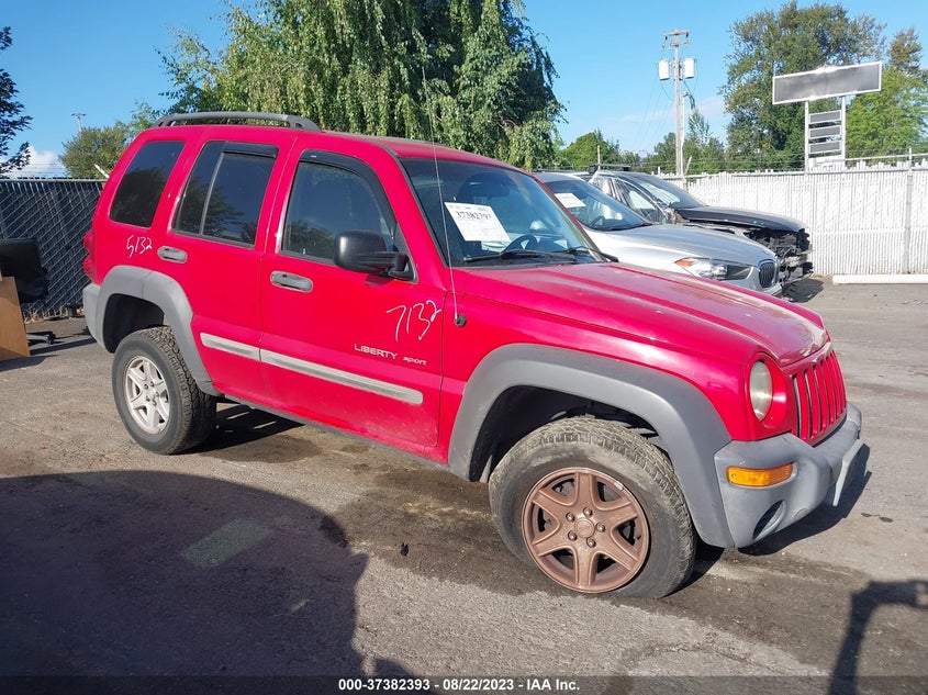 1J4GL48KX2W289112 Jeep Liberty 2002 3.7 Купить из США