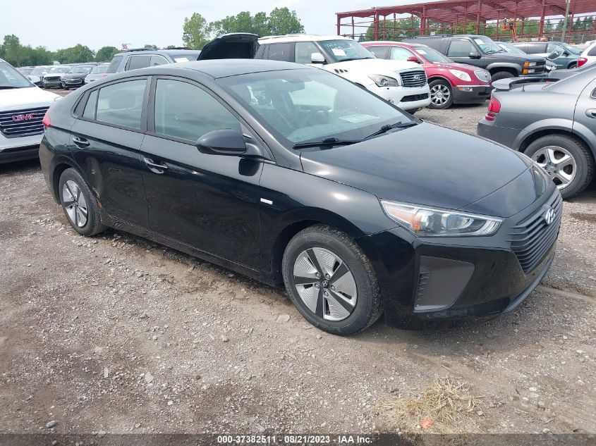 2019 HYUNDAI IONIQ HYBRID BLUE - KMHC65LC0KU119561