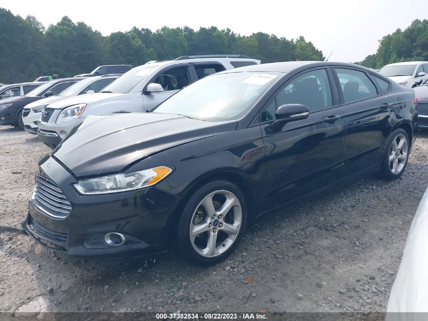 2016 FORD FUSION SE - 3FA6P0H75GR274219