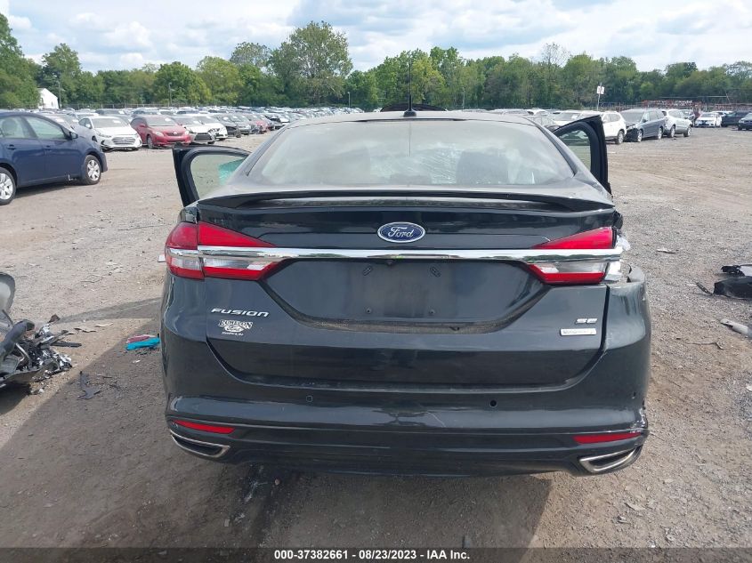 2018 FORD FUSION SE - 3FA6P0H93JR157330