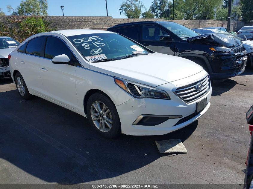 2017 HYUNDAI SONATA SE - 5NPE24AF9HH574346