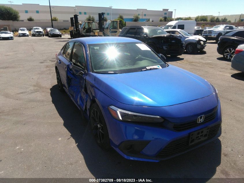 2022 HONDA CIVIC SEDAN SPORT - 2HGFE2F50NH515398