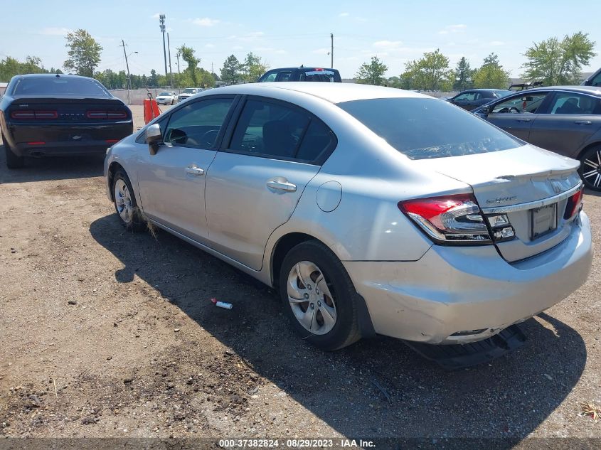 2014 HONDA CIVIC SEDAN LX - 19XFB2F51EE055185