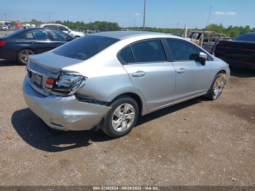 2014 HONDA CIVIC SEDAN LX - 19XFB2F51EE055185