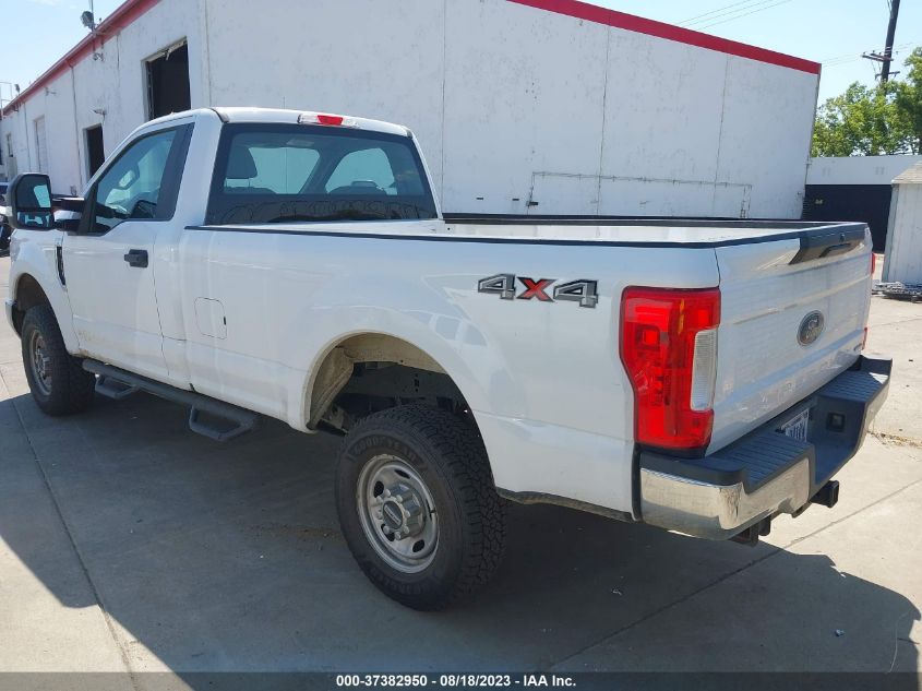 2019 FORD SUPER DUTY F-250 SRW XL/XLT - 1FTBF2B65KEF30085