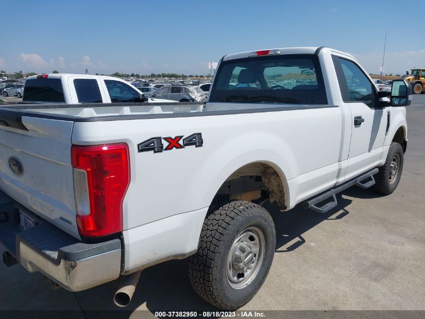 2019 FORD SUPER DUTY F-250 SRW XL/XLT - 1FTBF2B65KEF30085