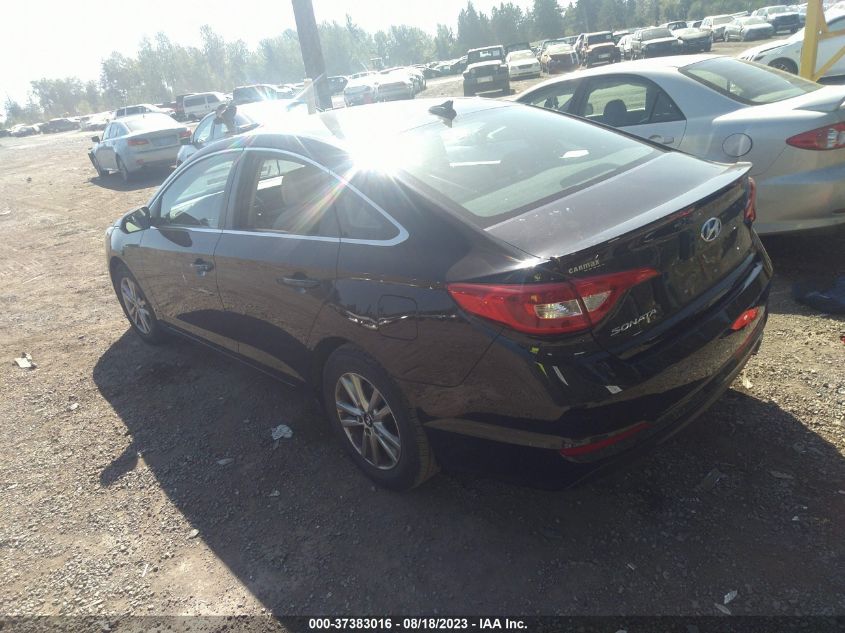 2017 HYUNDAI SONATA SE - 5NPE24AF2HH480681