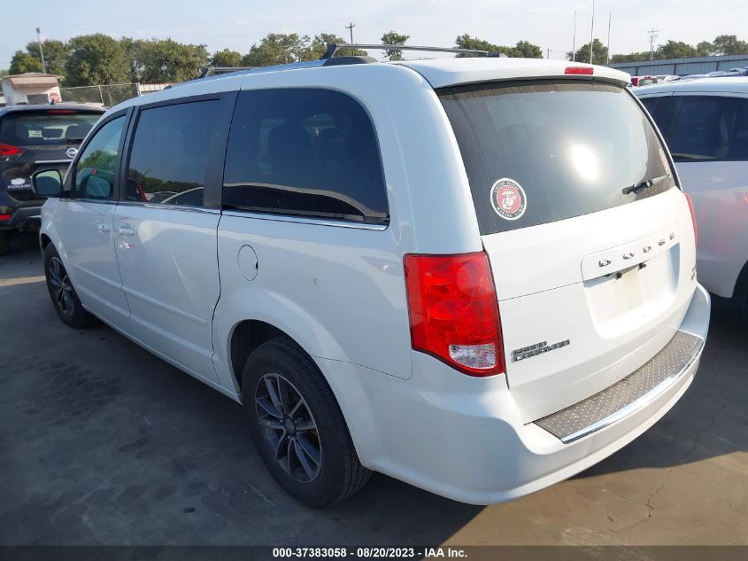 2017 DODGE GRAND CARAVAN SXT - 2C4RDGCG9HR685565