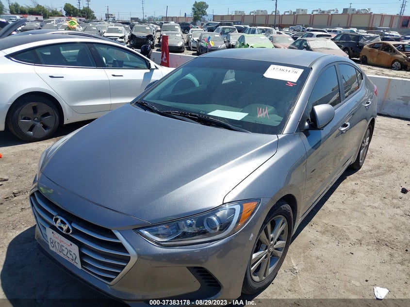 VIN 5NPD84LF7JH287228 2018 HYUNDAI ELANTRA SEL