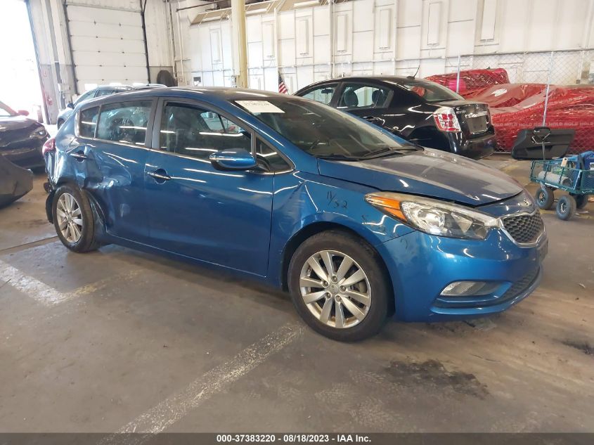 2015 KIA FORTE 5-DOOR EX - KNAFX5A83F5298978