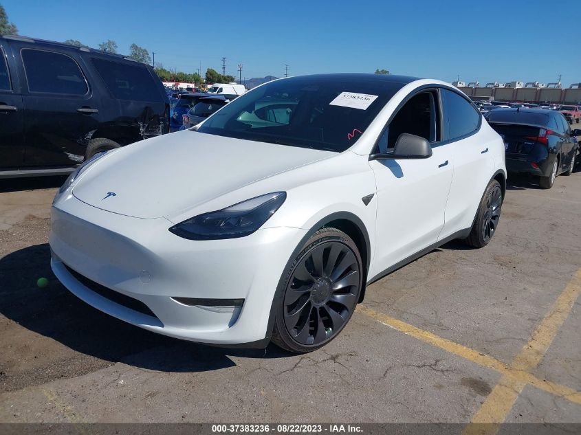 2023 TESLA MODEL Y PERFORMANCE - 7SAYGDEF0PF711571