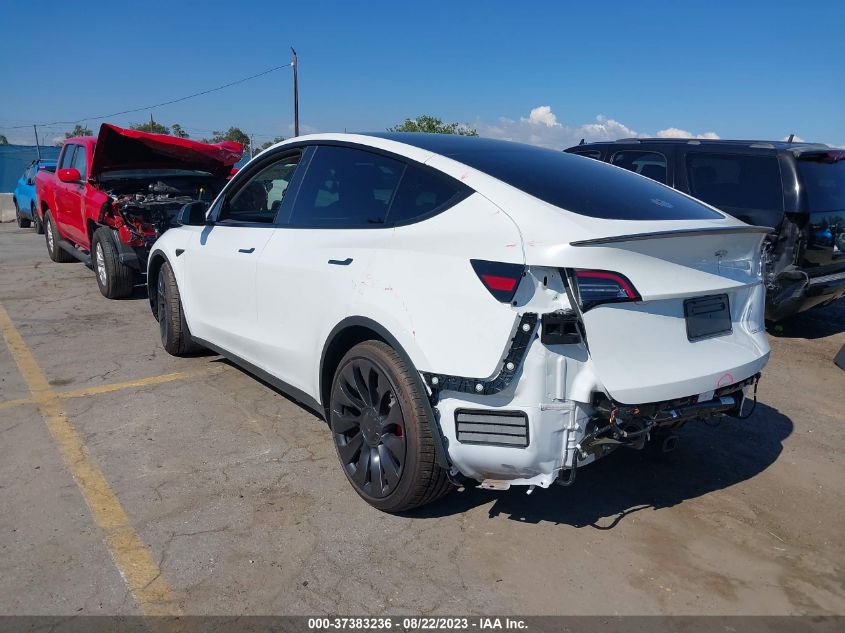 2023 TESLA MODEL Y PERFORMANCE - 7SAYGDEF0PF711571