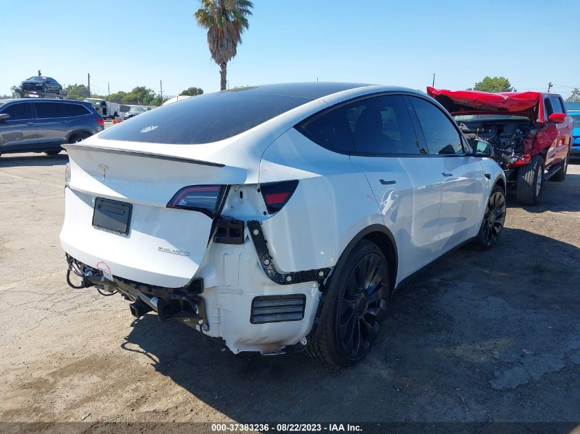 2023 TESLA MODEL Y PERFORMANCE - 7SAYGDEF0PF711571