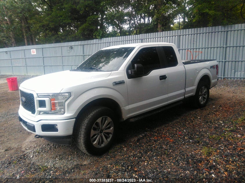 VIN 1FTEX1EP0JFA54829 2018 FORD F-150 XL/XLT/LARIAT