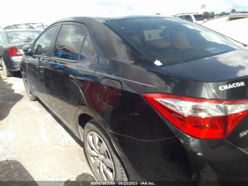 2015 TOYOTA COROLLA L/LE/S/S PLUS/LE PLUS - 2T1BURHE3FC288080