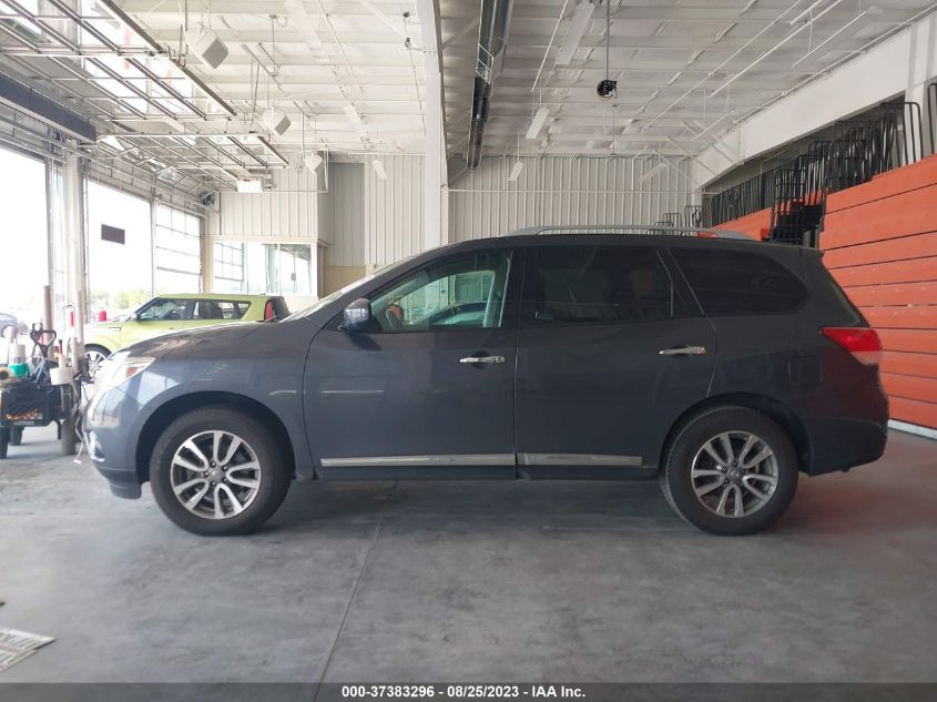 2013 NISSAN PATHFINDER SL - 5N1AR2MN1DC672306