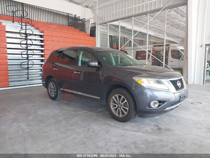 2013 NISSAN PATHFINDER SL - 5N1AR2MN1DC672306