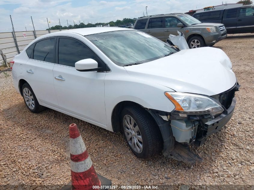 2015 NISSAN SENTRA SR/SL/S/SV/FE+ S - 3N1AB7AP7FY252185