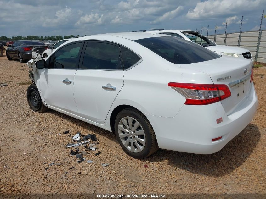 2015 NISSAN SENTRA SR/SL/S/SV/FE+ S - 3N1AB7AP7FY252185