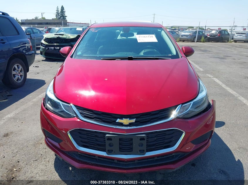 VIN 3G1BE6SM4JS579249 2018 CHEVROLET CRUZE LT