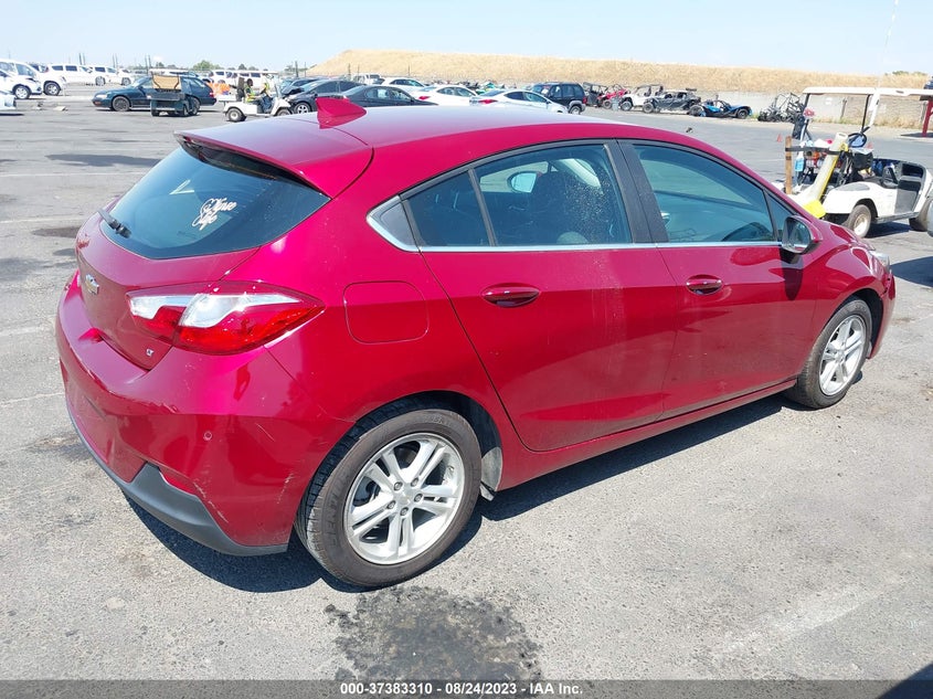 VIN 3G1BE6SM4JS579249 2018 CHEVROLET CRUZE LT