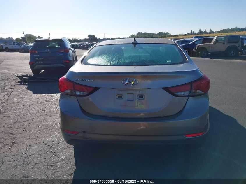 2015 HYUNDAI ELANTRA SE - 5NPDH4AE5FH623122