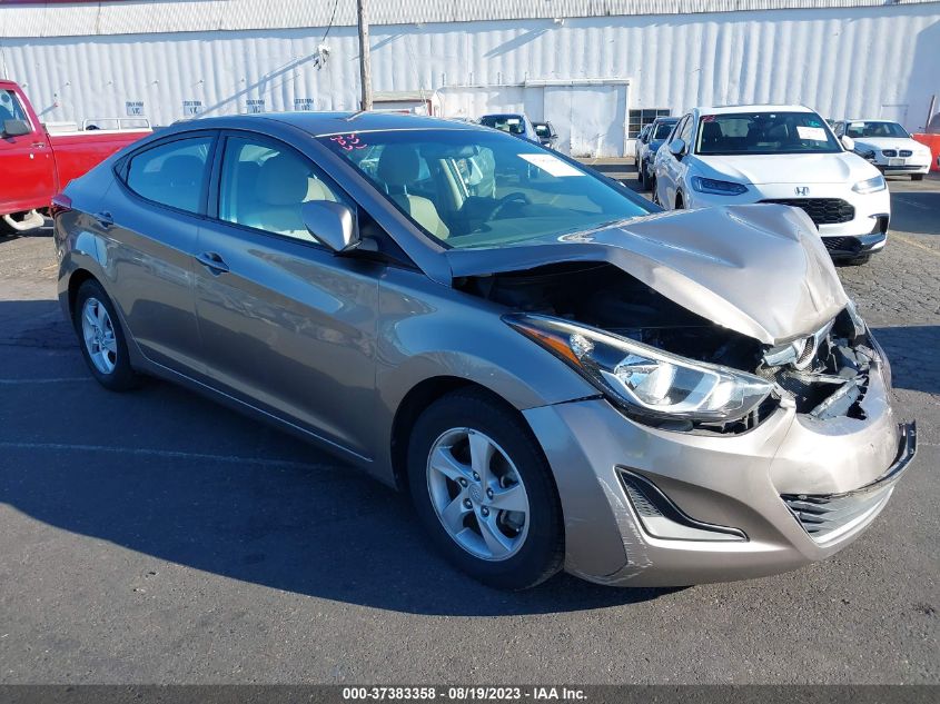2015 HYUNDAI ELANTRA SE - 5NPDH4AE5FH623122
