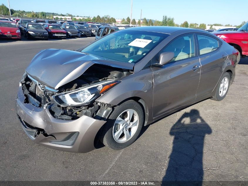 2015 HYUNDAI ELANTRA SE - 5NPDH4AE5FH623122