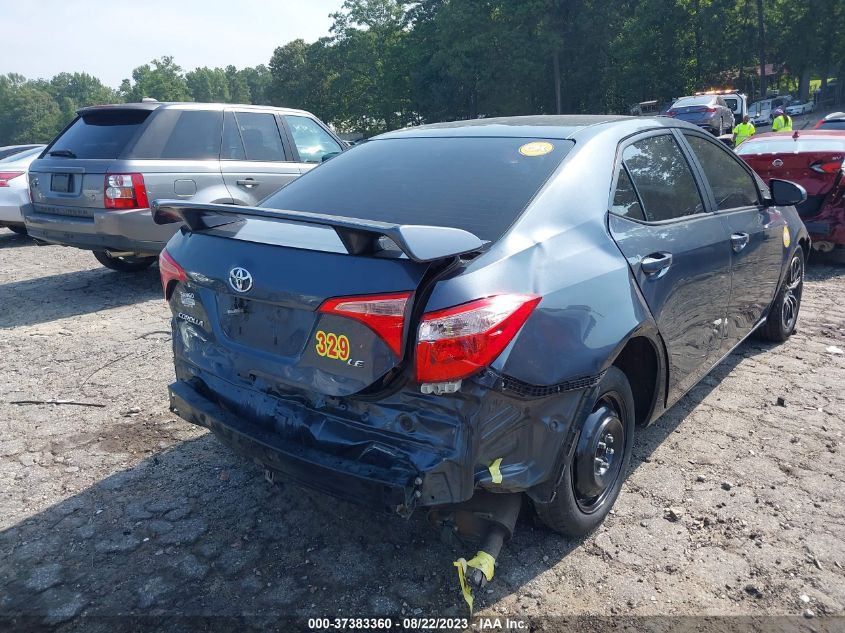 2018 TOYOTA COROLLA L/LE/XLE/SE/XSE - 2T1BURHE4JC030949