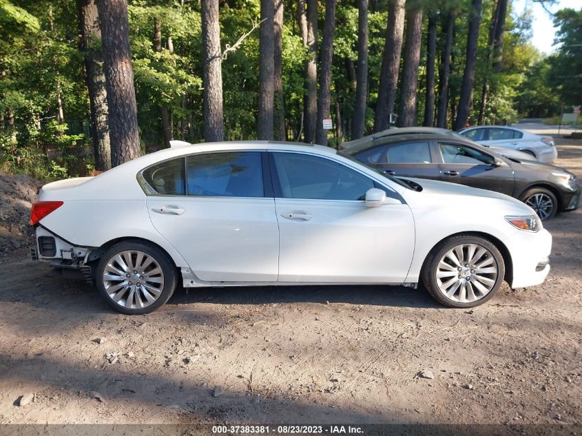 2014 ACURA RLX ADVANCE PKG - JH4KC1F92EC007404