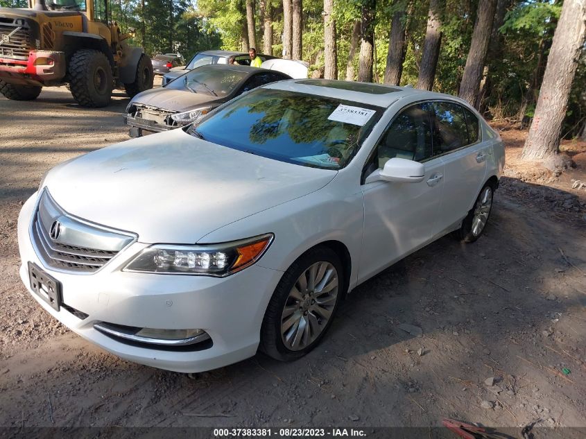2014 ACURA RLX ADVANCE PKG - JH4KC1F92EC007404