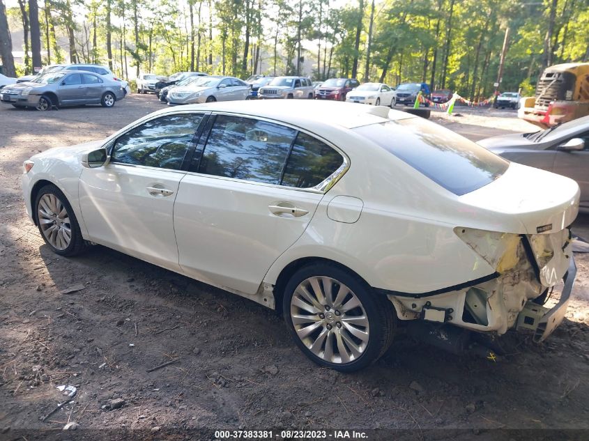 2014 ACURA RLX ADVANCE PKG - JH4KC1F92EC007404