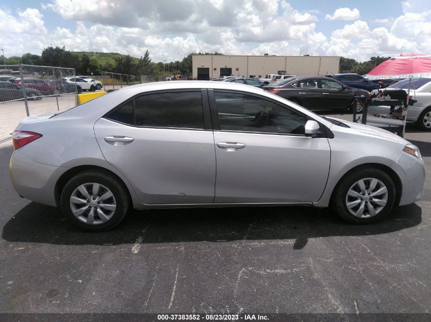 2014 TOYOTA COROLLA L/LE/S/S PLUS/LE PLUS - 5YFBURHE0EP081242