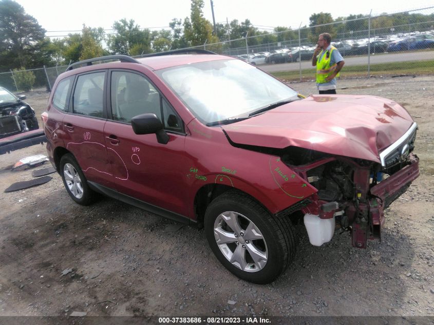 2015 SUBARU FORESTER 2.5I - JF2SJABC7FH595377