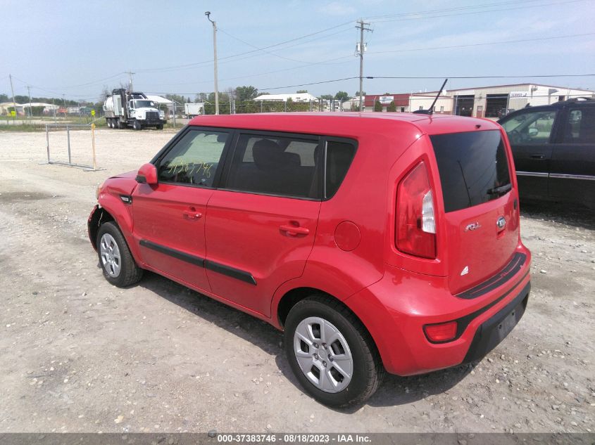 2013 KIA SOUL BASE - KNDJT2A54D7580481