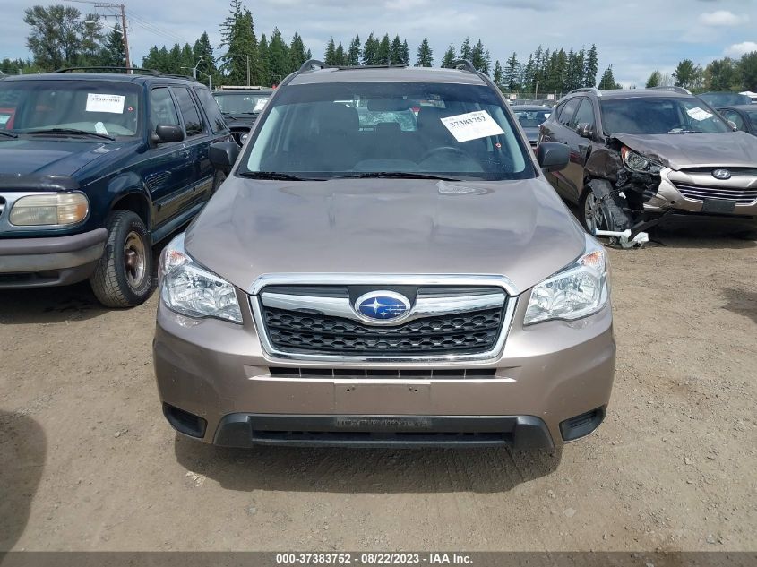 2015 SUBARU FORESTER 2.5I - JF2SJABC4FH519034