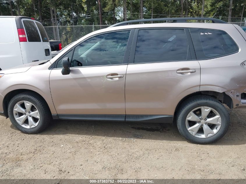 2015 SUBARU FORESTER 2.5I - JF2SJABC4FH519034