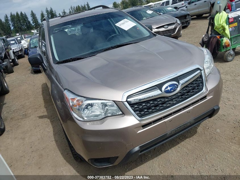 2015 SUBARU FORESTER 2.5I - JF2SJABC4FH519034