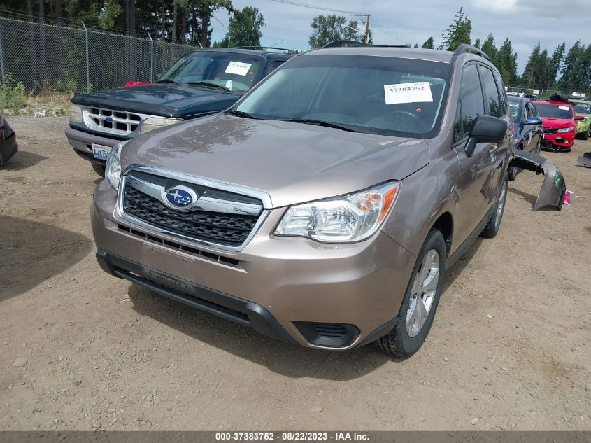 2015 SUBARU FORESTER 2.5I - JF2SJABC4FH519034