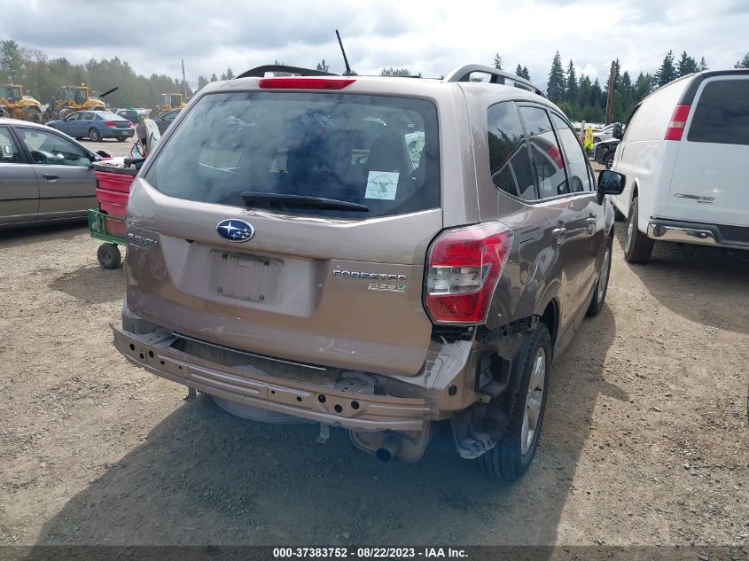 2015 SUBARU FORESTER 2.5I - JF2SJABC4FH519034