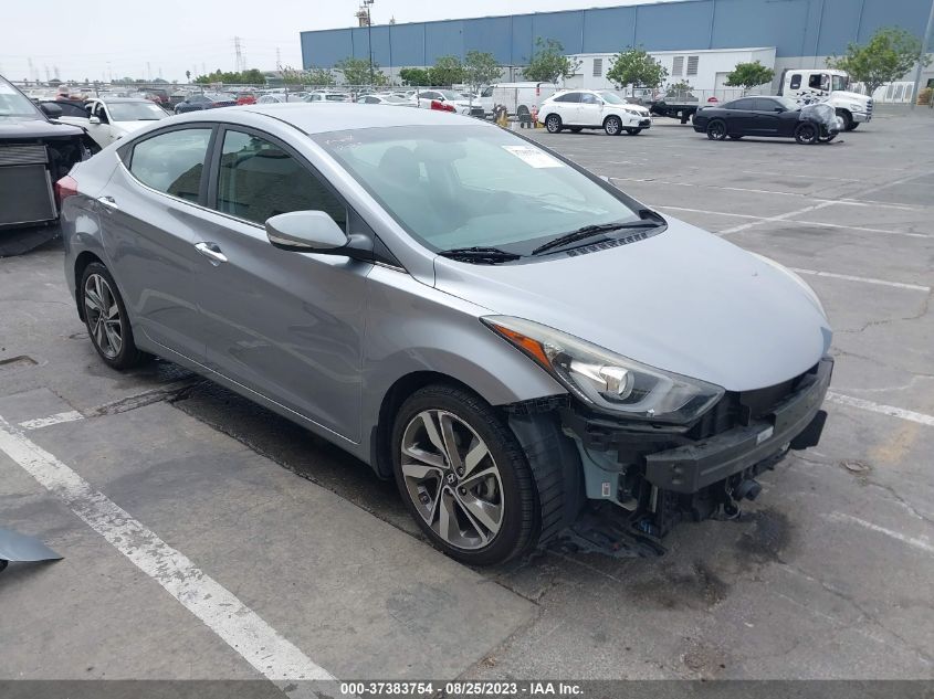 2016 HYUNDAI ELANTRA LIMITED - 5NPDH4AEXGH713240