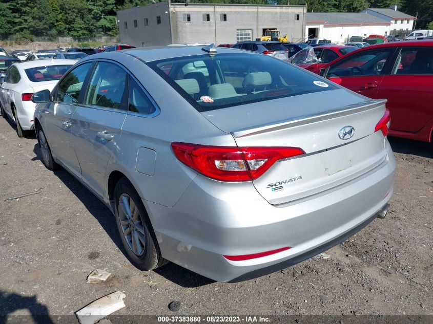 2016 HYUNDAI SONATA 2.4L SE - 5NPE24AF3GH284280